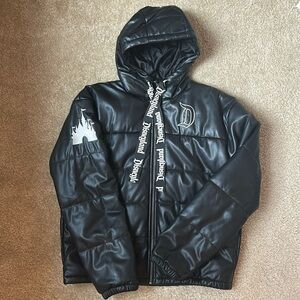 Disneyland Black Puffer Jacket